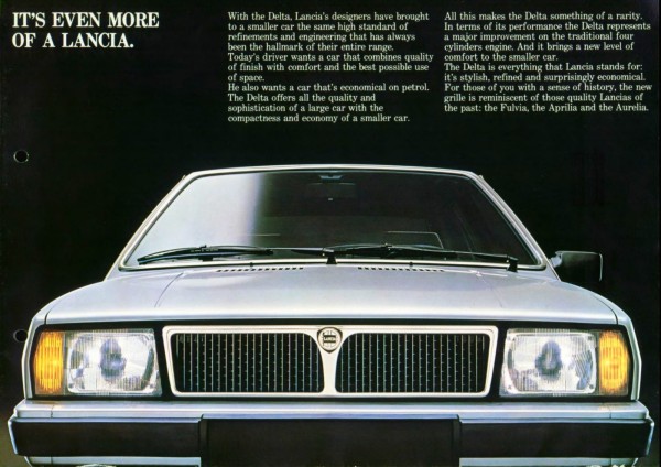 1979 Lancia Delta Early Series 1 1300 or 1500 Base Model